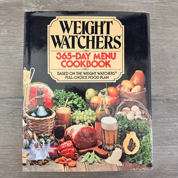 Weight Watchers Cookbook Vintage 1981 Hardcover 365 Day Menu - Picture 1 of 4